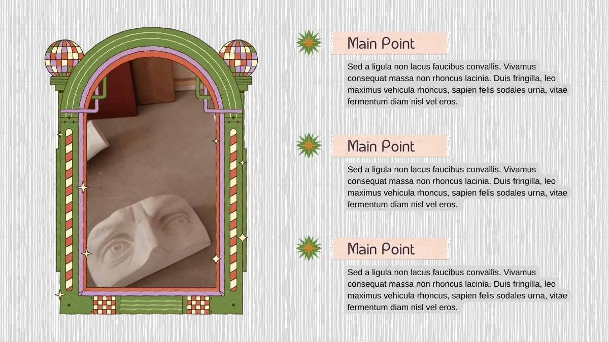 All About Me Estetik untuk Portofolio Seniman dalam Slide - slide 8