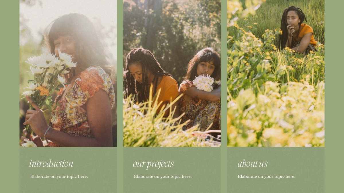 감성적인 세계 시의 날 슬라이드 템플릿 - 슬라이드 4