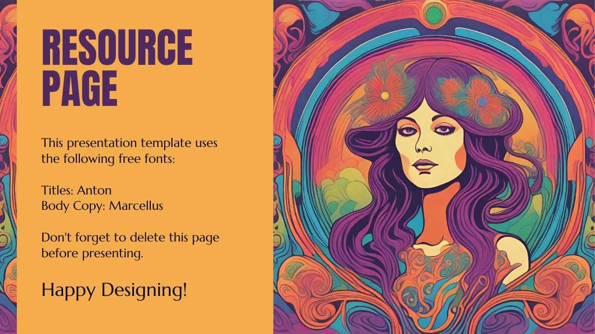 Fundos em estilo art nouveau em Slides - deslizar 15