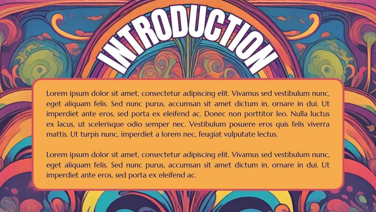 Fundos em estilo art nouveau em Slides - deslizar 4