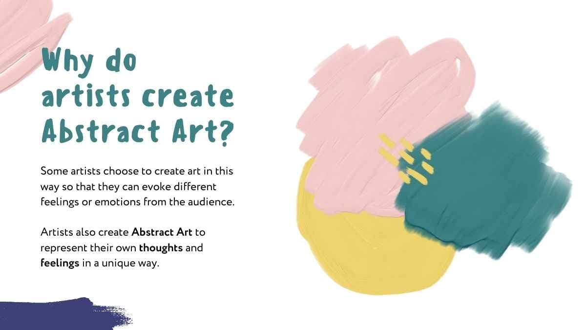 Pengantar Seni Abstrak yang Artistik dalam Slide - slide 8