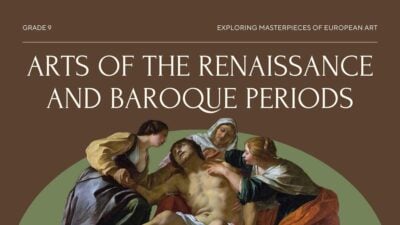 Arts Of The Renaissance And Baroque Period Slides For Grade 9
