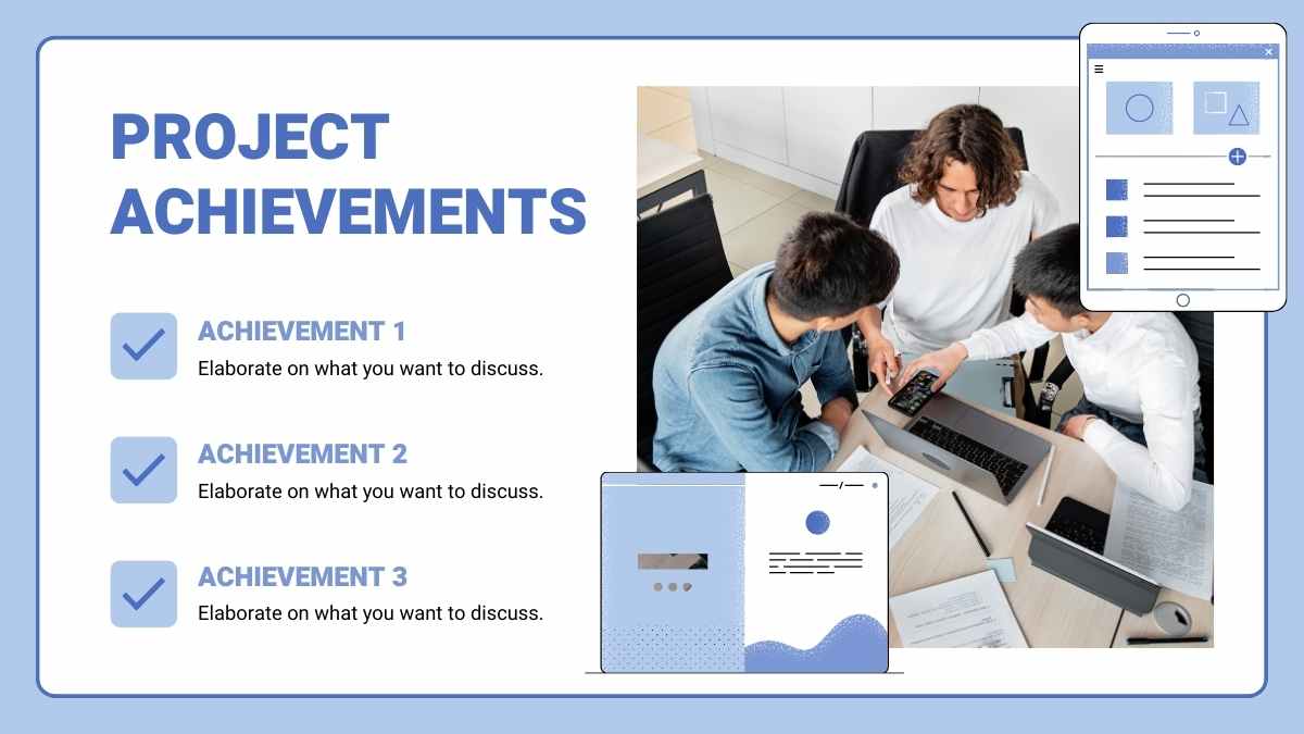 Agenda Ilustrada para Reunião de Equipe em Slides - deslizar 9