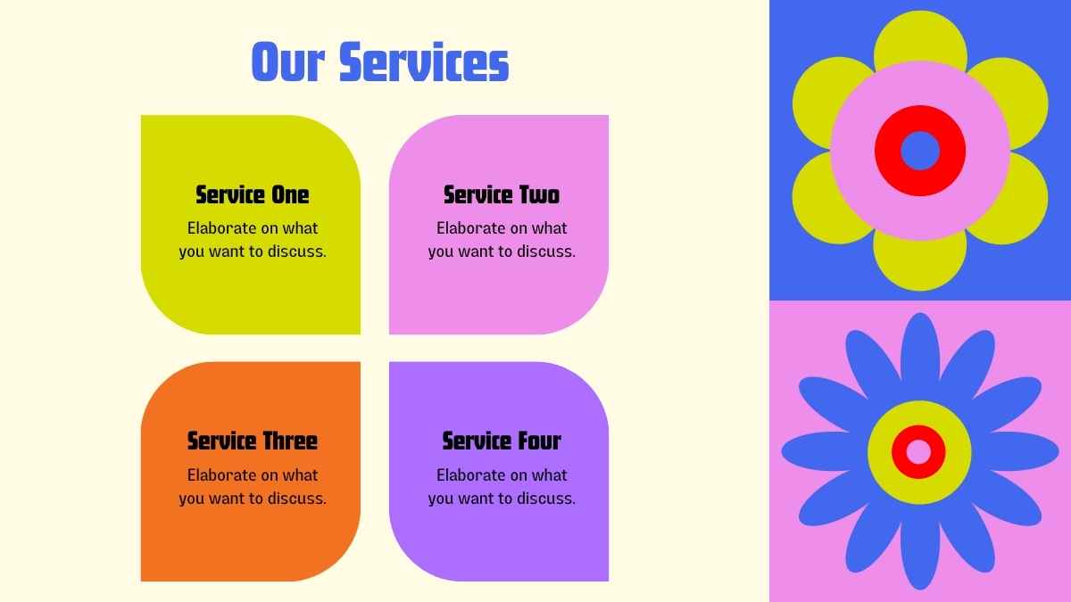 Slides de Marketing para Redes Sociais Florais - deslizar 13