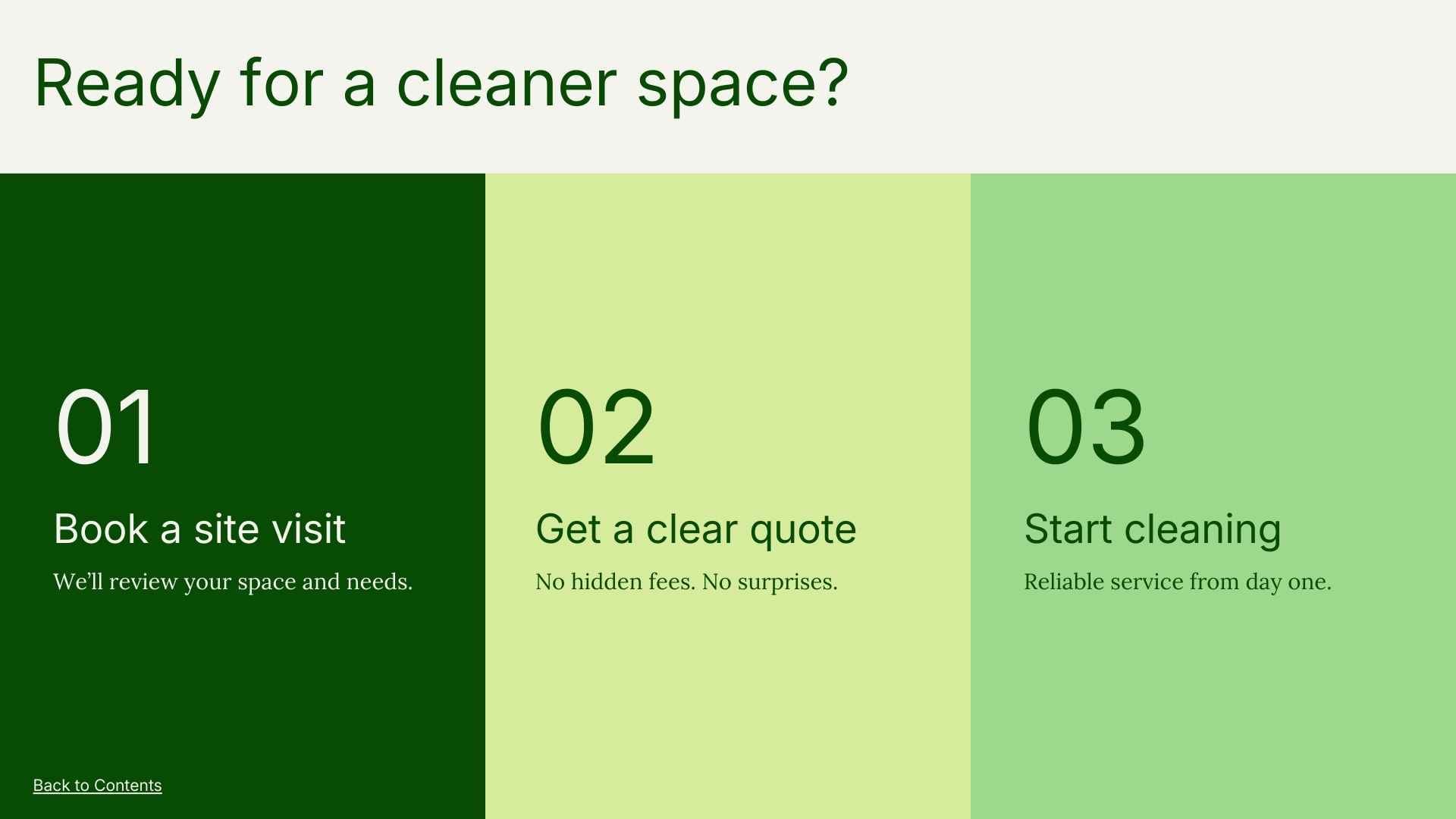 Commercial Cleaning Sales Pitch Slides - slide 11