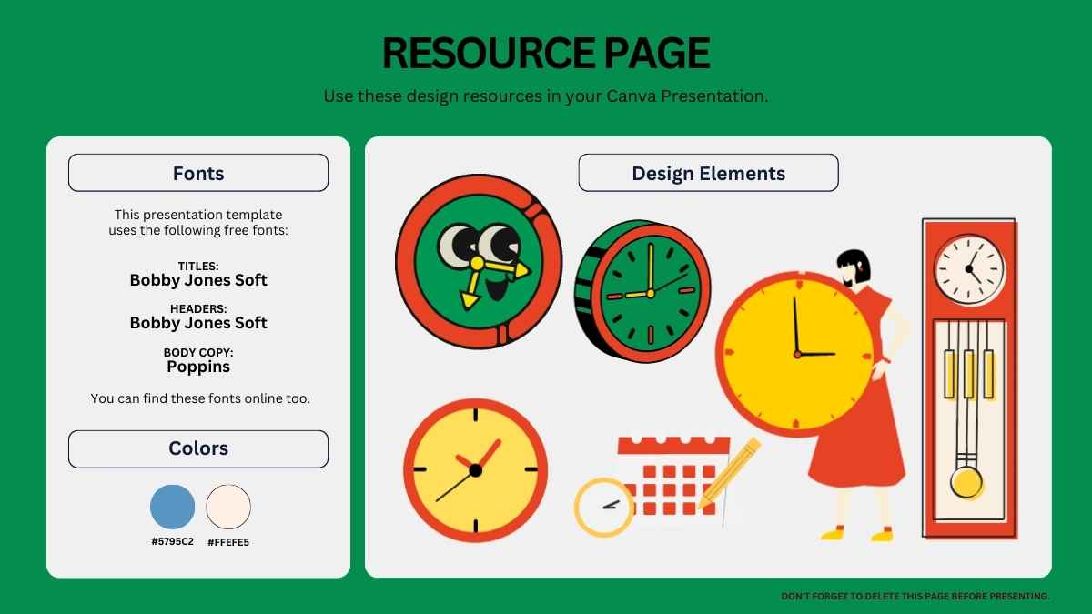 Tema de Relógio de Contagem Regressiva Fofo em Slides - deslizar 14