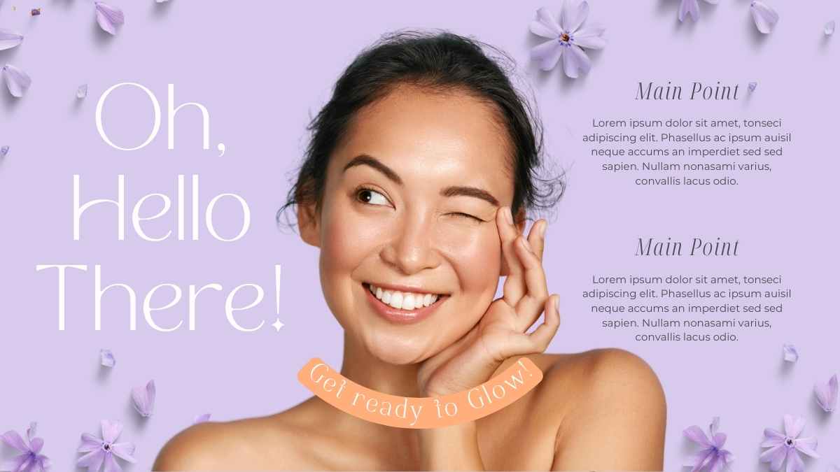 Cute Floral Online Beauty Shop Marketing Plan - slide 5