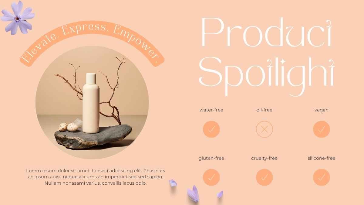 Cute Floral Online Beauty Shop Marketing Plan - slide 8