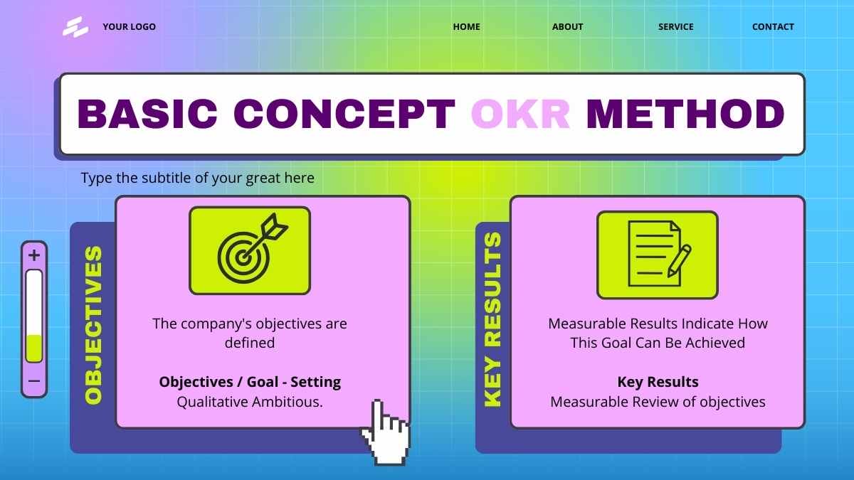 Framework Moderno de OKRs para Performance em Slides - deslizar 14