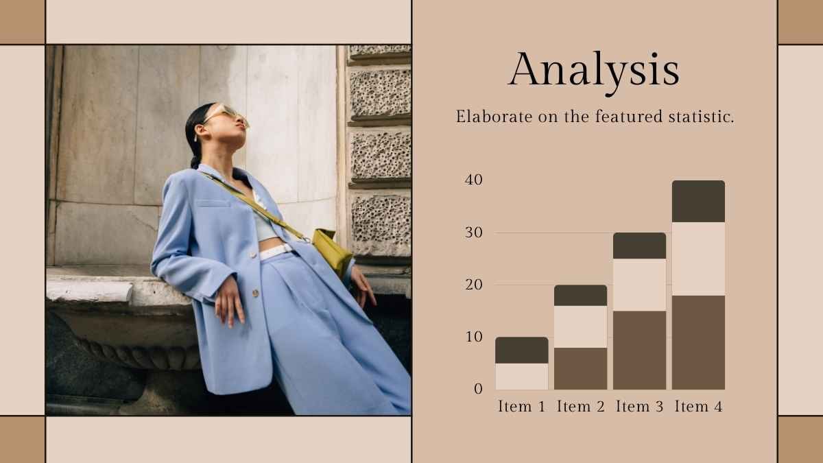 Slides de Negócios para Revista de Moda - deslizar 15