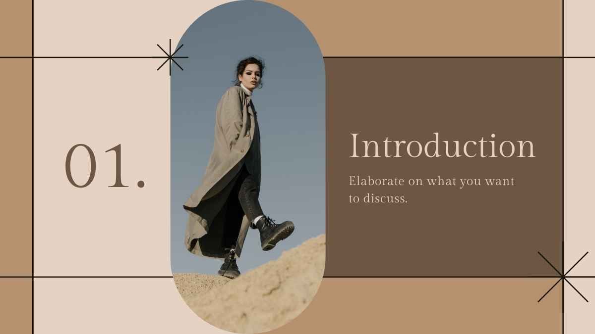 Slides de Negócios para Revista de Moda - deslizar 6