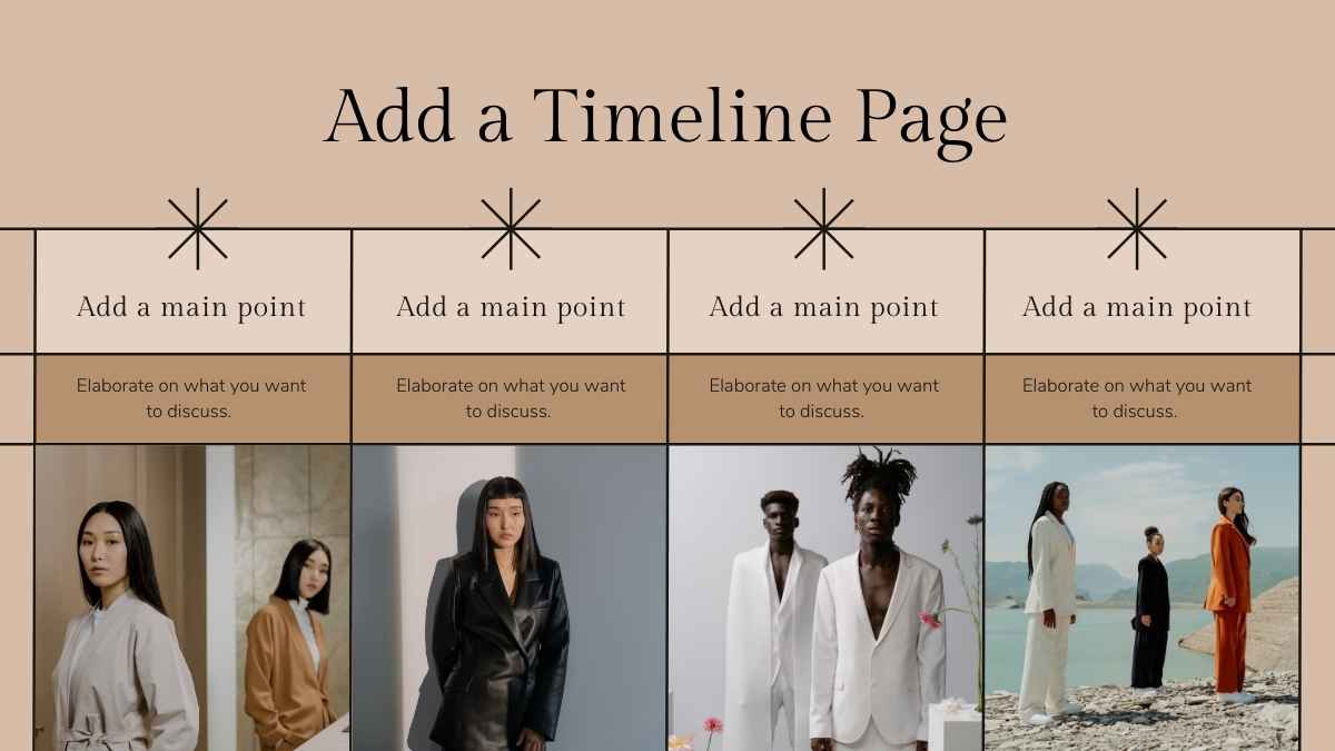 Slides de Negócios para Revista de Moda - deslizar 9