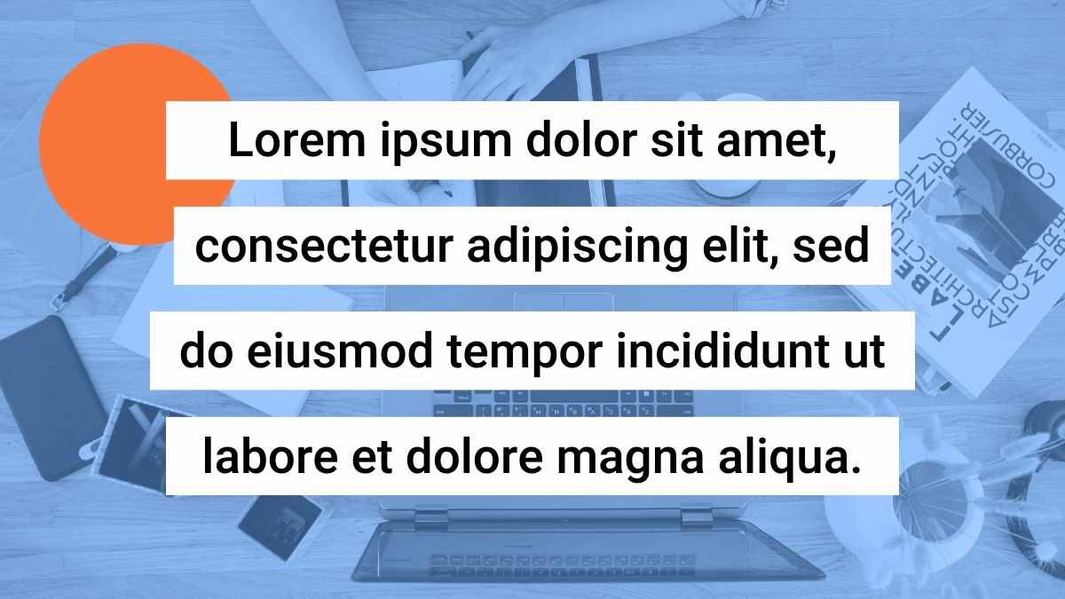 モダン幾何学デザインのリーンキャンバスインフォグラフィック - slide 9