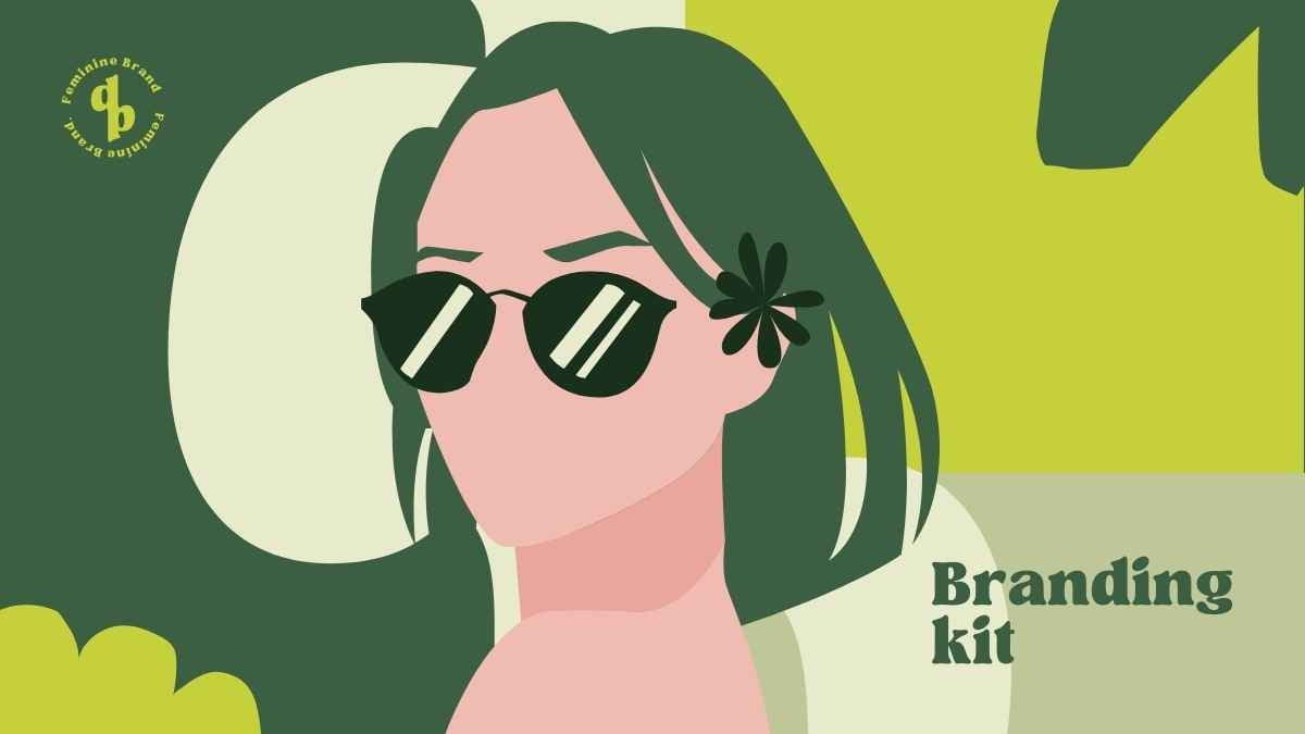Kit Brand Ilustratif Kreatif dalam Slide - slide 1