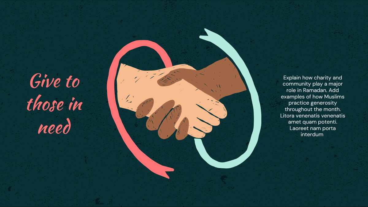 Aktivitas Selama Bulan Ramadan yang Ilustratif dalam Slide - slide 9