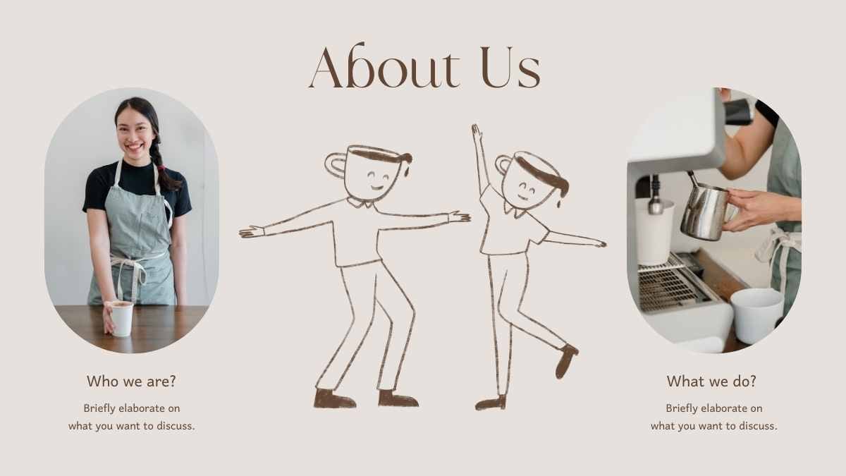 Catálogo de Café Ilustrado Minimalista em Slides - deslizar 6