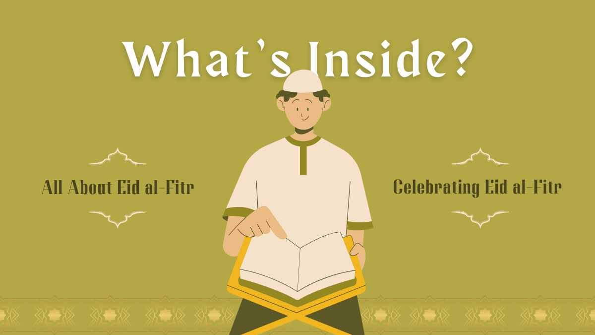 Latar Idul Fitri Ilustratif dalam Slide - slide 2