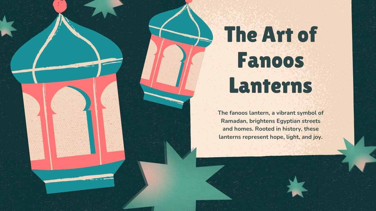 Ramadan di Mesir dalam Slide Ilustratif yang Imut - slide 6
