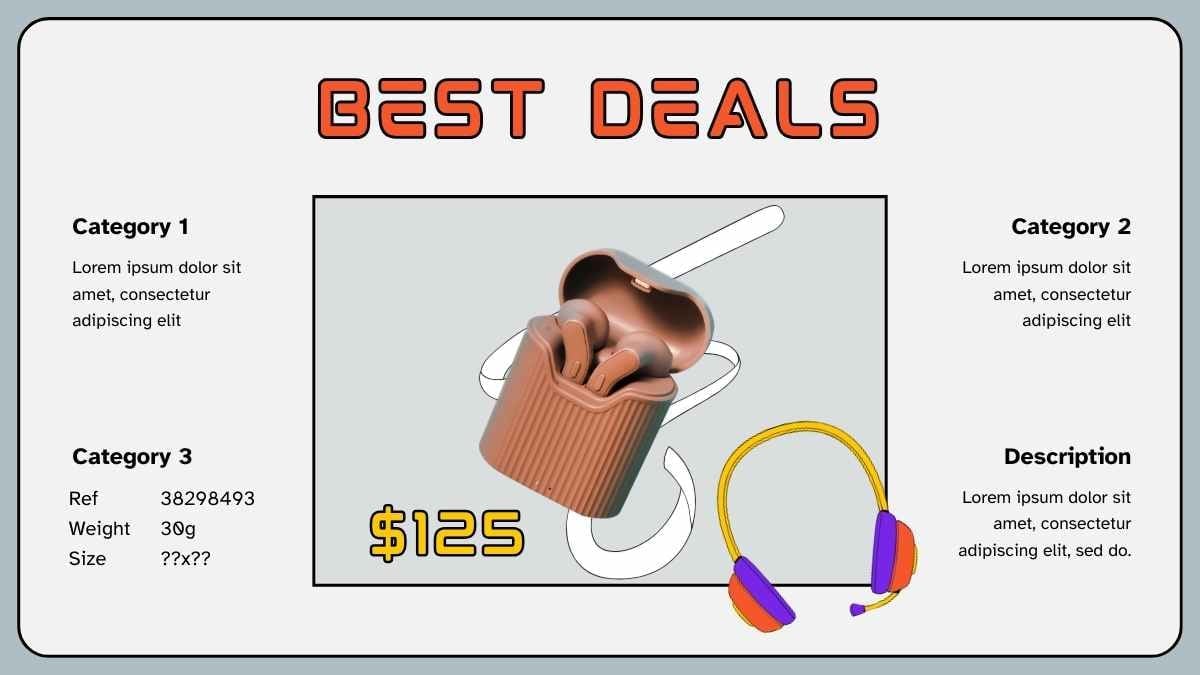 Illustrated Technology Products Catalog Slides - slide 16