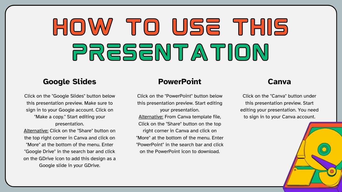 Illustrated Technology Products Catalog Slides - slide 3