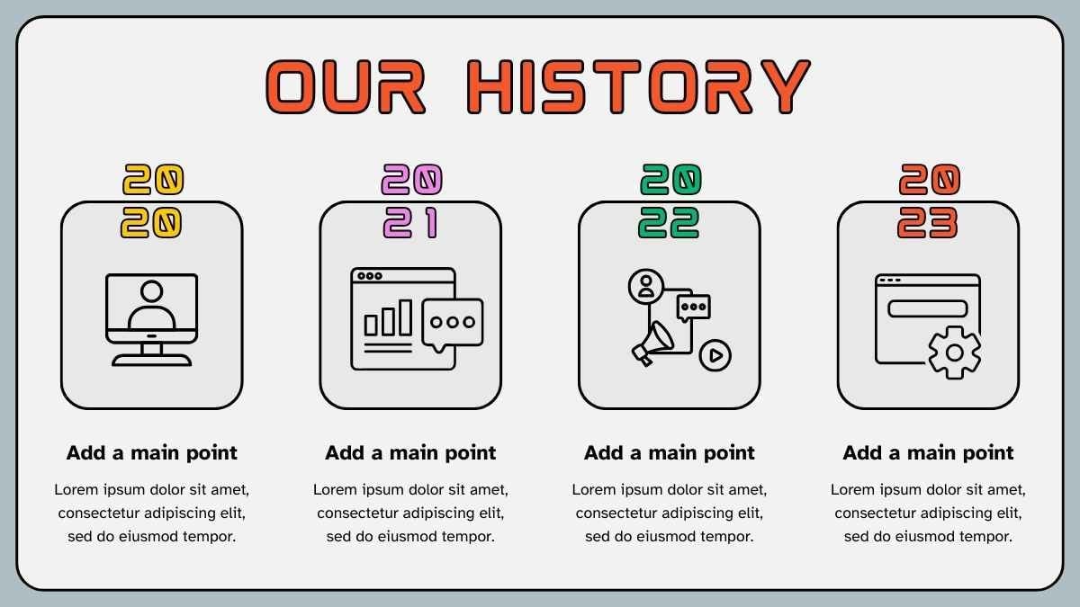 Illustrated Technology Products Catalog Slides - slide 8