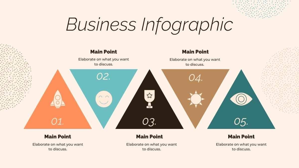 Infografis Timeline Panah Minimalis dalam Slide - slide 2