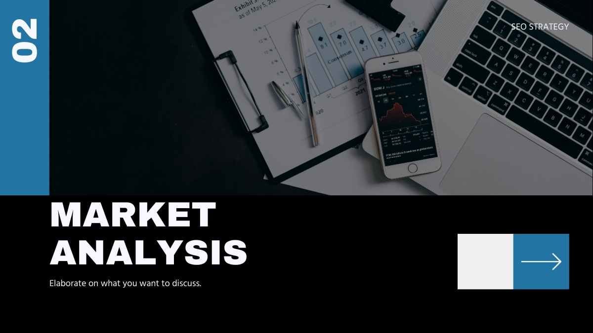 Minimal Geometric SEO Strategy Slides - slide 15