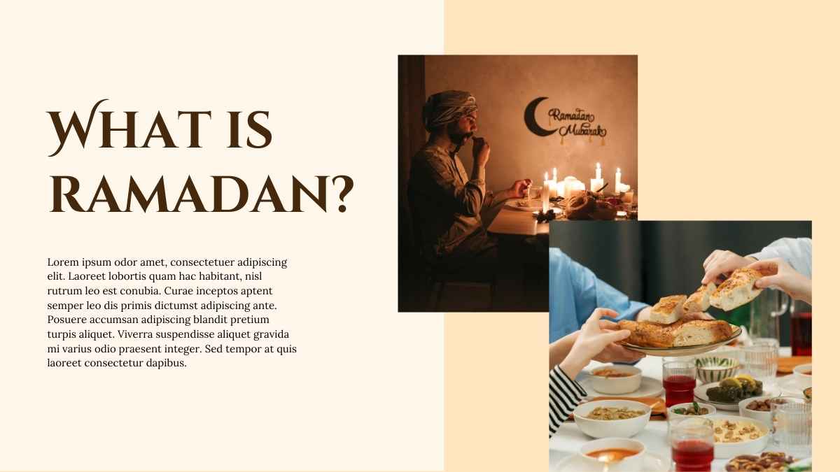Latar Ramadan Kareem Minimalis dalam Slide - slide 4