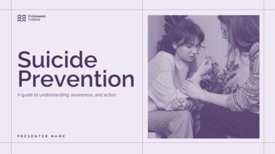 Minimal Suicide Prevention Slides