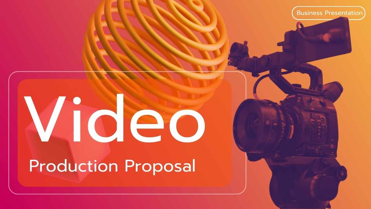 Proposal Produksi Video 3D Modern dalam Slide - slide 2