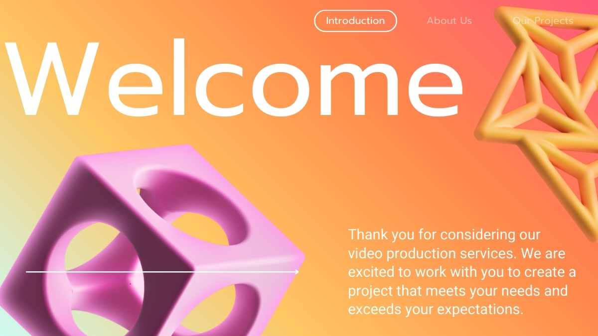 Proposal Produksi Video 3D Modern dalam Slide - slide 5