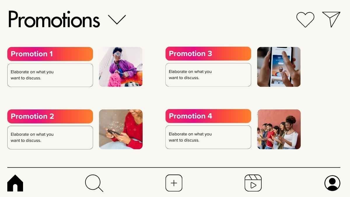 Campanha de Marketing Moderna em Slides - deslizar 7