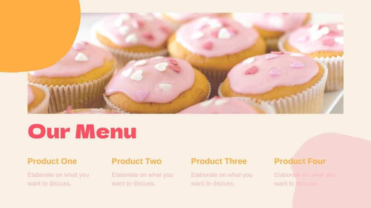 かわいいピンクのベーカリーブランドマーケティングプランスライド - slide 10