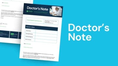 Professional Doctor’s Note