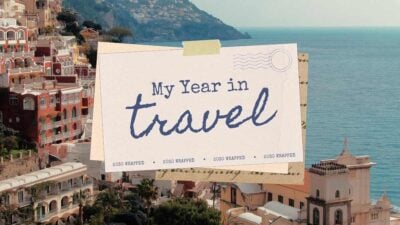 Slide Travel Wrapped Bergaya Scrapbook