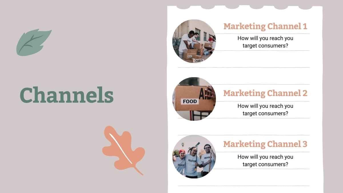 Plants Scrapbook Charity Event Marketing Plan Slides - slide 11