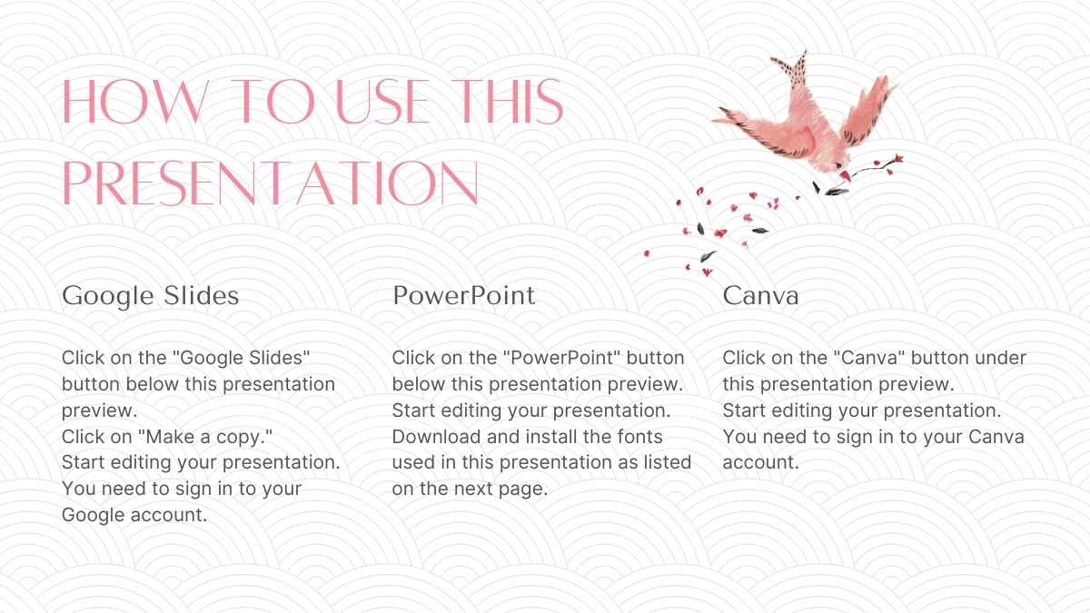 Plano de Marketing Estético Japonês Branco e Bege em Slides - deslizar 5