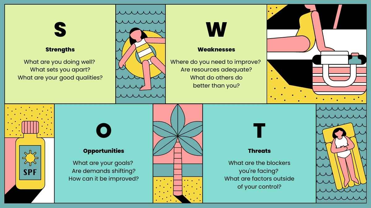 Marketing de Marca de Surf Retrô em Slides - deslizar 15